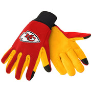 Kansas City Chiefs NFL Football Texting Gloves - Dynasty Sports & Framing 