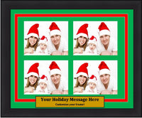 Dynasty Customized Holiday Photo Picture Frame Kit (Horizontal) - Dynasty Sports & Framing 