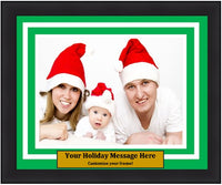 Dynasty Customized Holiday Photo Picture Frame Kit (Horizontal) - Dynasty Sports & Framing 