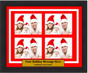 Dynasty Customized Holiday Photo Picture Frame Kit (Horizontal) - Dynasty Sports & Framing 