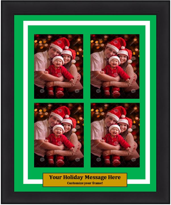 Dynasty Customized Holiday Photo Picture Frame Kit (Vertical) - Dynasty Sports & Framing 