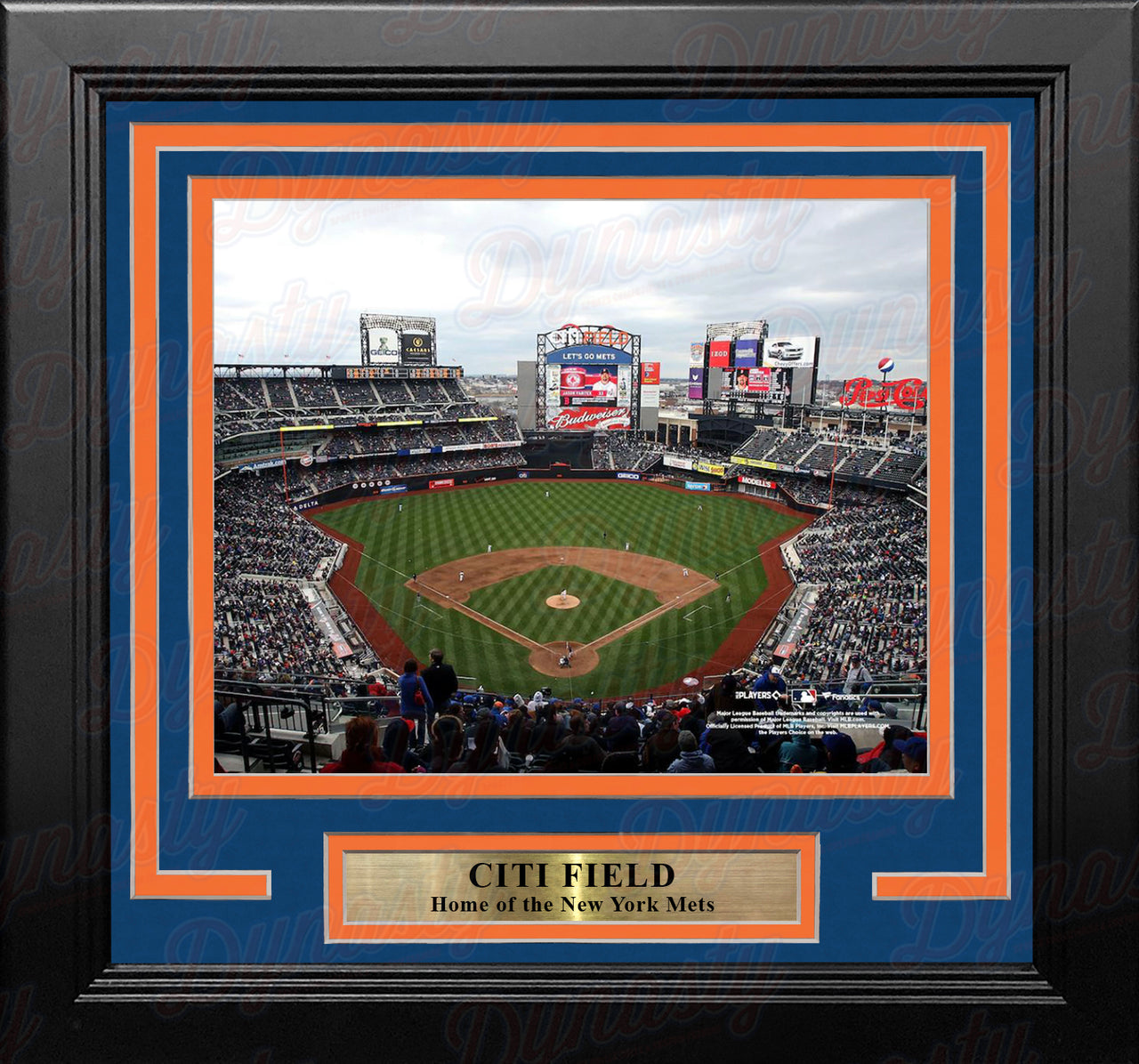 New York Mets Citi Field 8" x 10" Framed Baseball Stadium Photo - Dynasty Sports & Framing