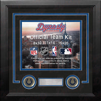 Indianapolis Colts Custom NFL Football 11x14 Picture Frame Kit (Multiple Colors) - Dynasty Sports & Framing 