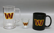 Washington Commanders 3-Piece Glassware Gift Set - Dynasty Sports & Framing 