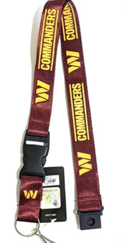 Washington Commanders Breakaway Lanyard - Dynasty Sports & Framing 