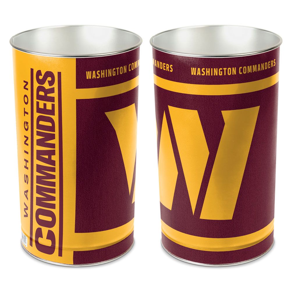 Washington Commanders Trash Can - Dynasty Sports & Framing 