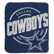 Dallas Cowboys 50" x 60" Campaign Fleece Blanket - Dynasty Sports & Framing 