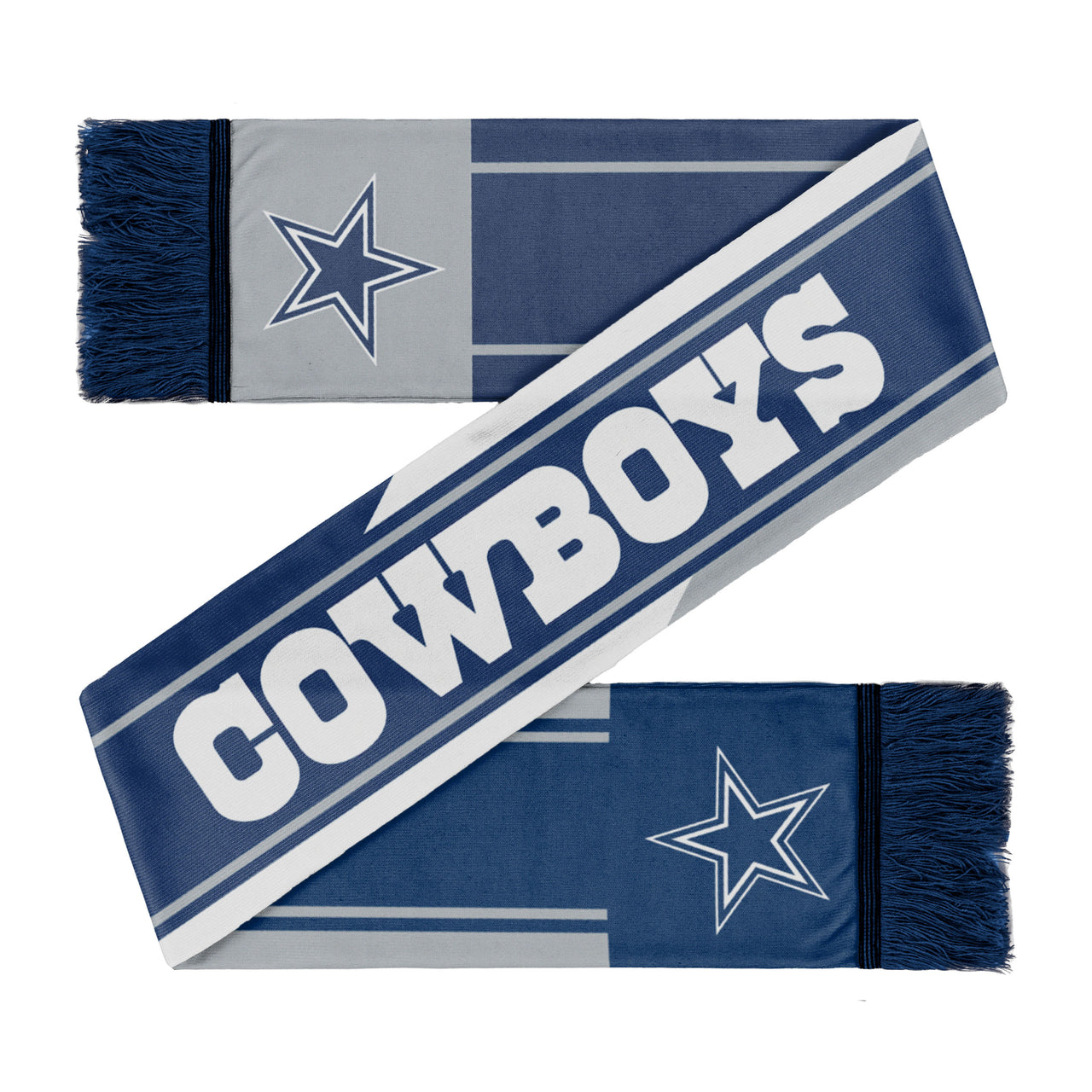 Dallas Cowboys Colorwave Wordmark Scarf - Dynasty Sports & Framing 