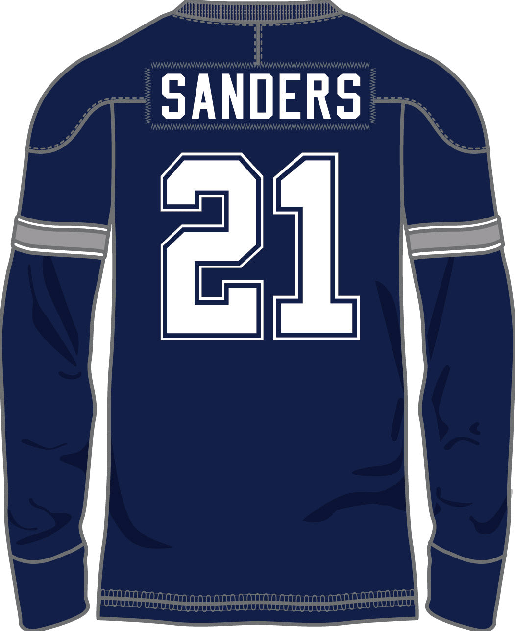 deion sanders cowboys jersey