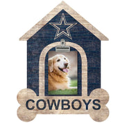 Dallas Cowboys Dog Bone House Clip Frame - Dynasty Sports & Framing 