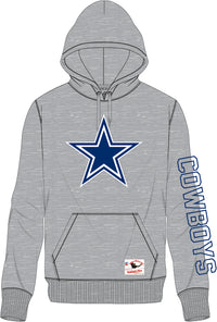 Emmitt Smith Dallas Cowboys Mitchell & Ness Throwback Name/Number Fleece Hoodie - Dynasty Sports & Framing 