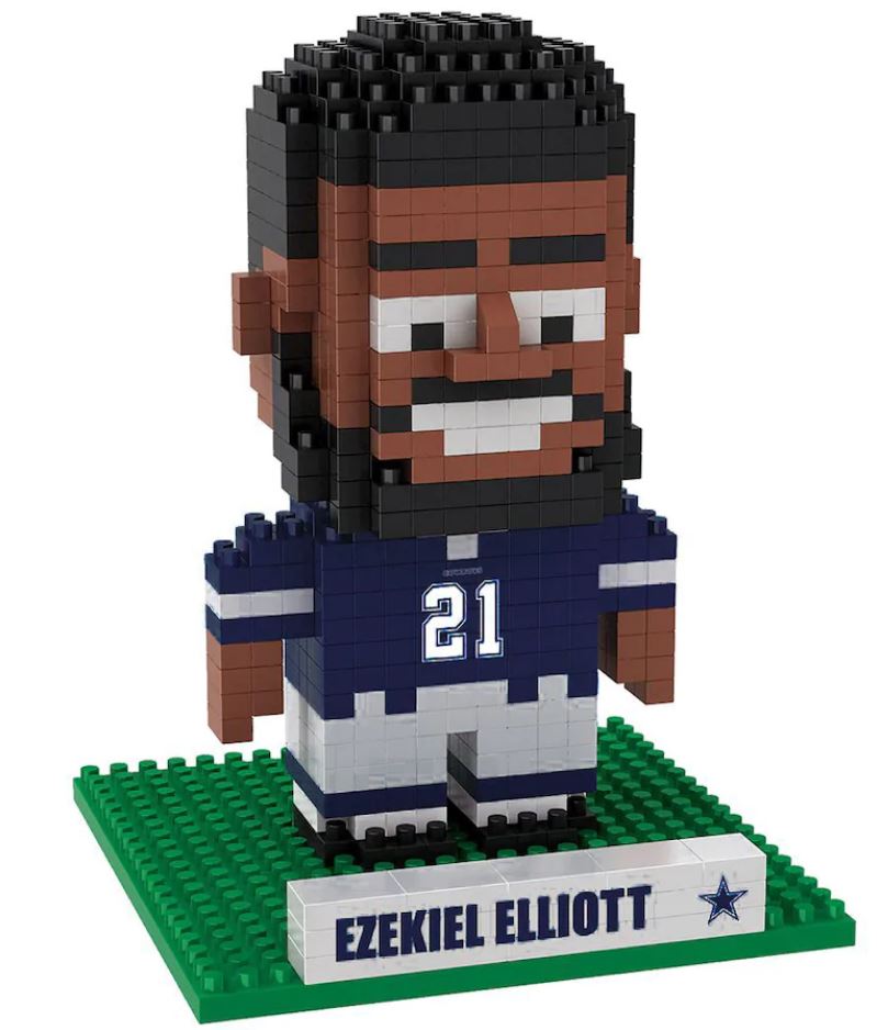 Ezekiel Elliott Dallas Cowboys 3D Player BRXLZ Puzzle - Dynasty Sports & Framing 