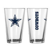 Dallas Cowboys Game Day Pint Glass - Dynasty Sports & Framing 
