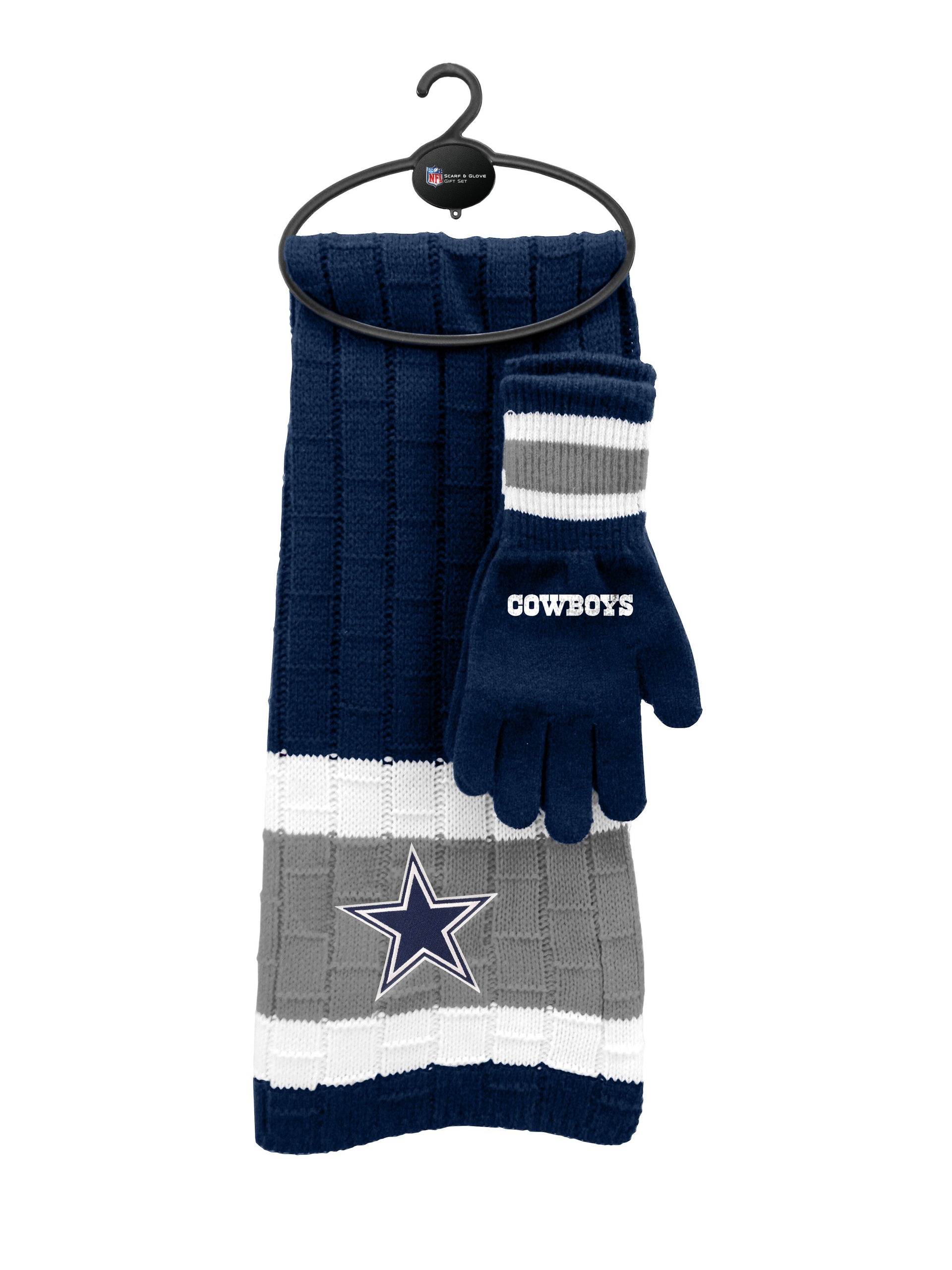 Dallas Cowboys Scarf Glove Gift Set - Dynasty Sports & Framing 