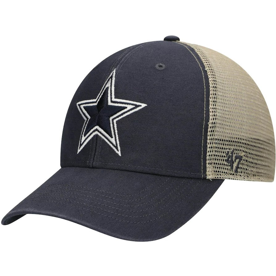 Dallas Cowboys '47 Flagship MVP Trucker Snapback Hat - Navy - Dynasty Sports & Framing 