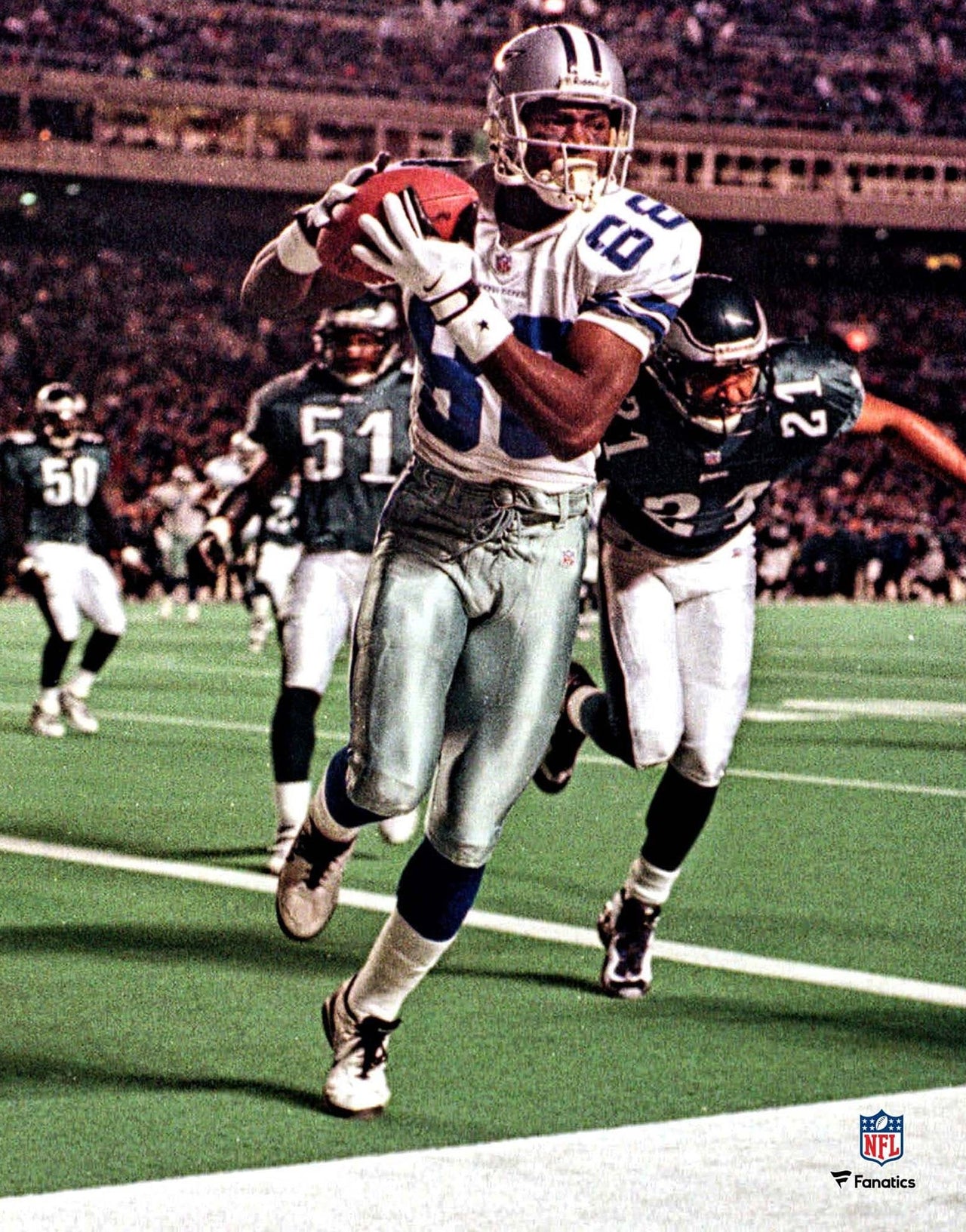 Michael Irvin v. The Eagles Dallas Cowboys 8" x 10" Football Photo - Dynasty Sports & Framing 