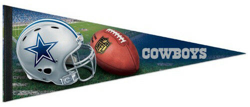 Dallas Cowboys 12x30 Premium Football Pennant - Dynasty Sports & Framing 