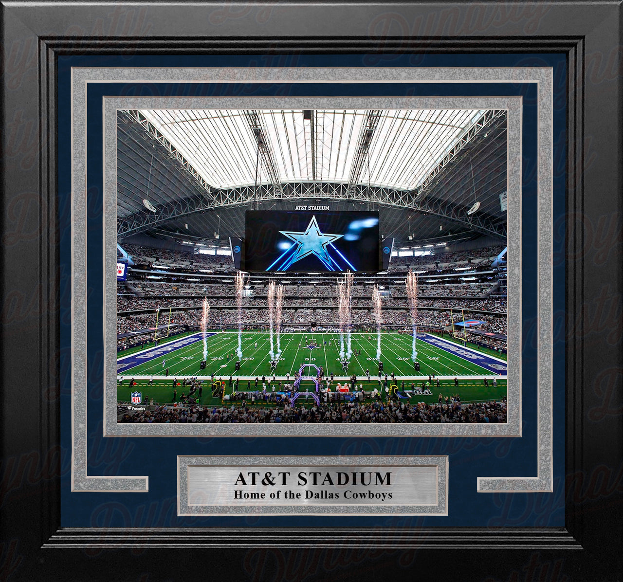 Dallas Cowboys AT&T Stadium 8" x 10" Framed Football Photo - Dynasty Sports & Framing 