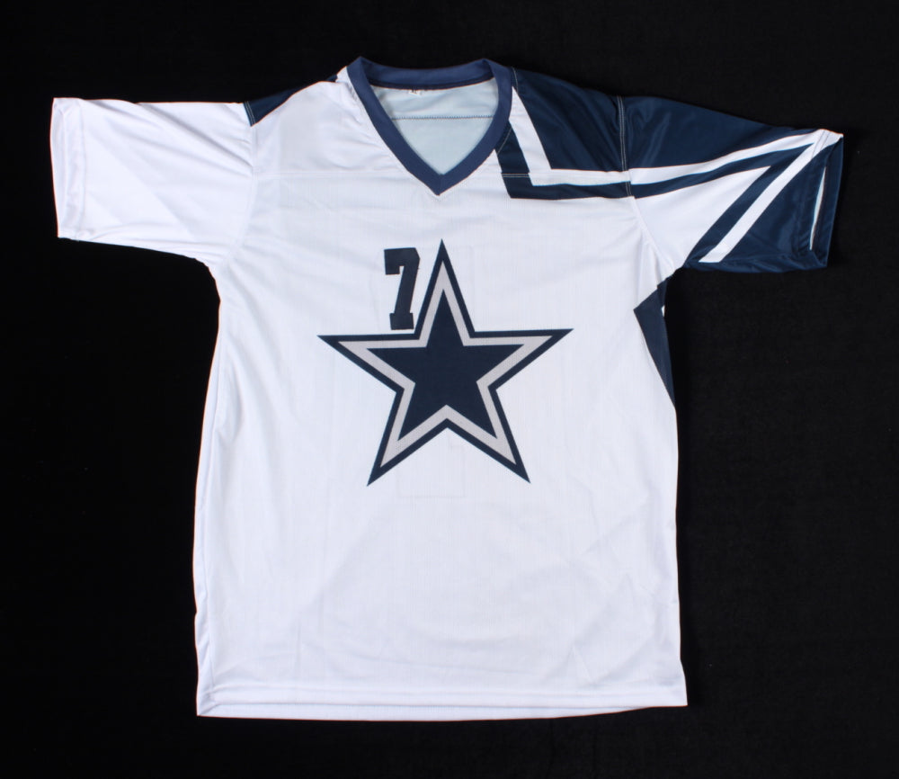 Trevon Diggs Dallas Cowboys Autographed Star-Sleeve Football Jersey - Dynasty Sports & Framing 