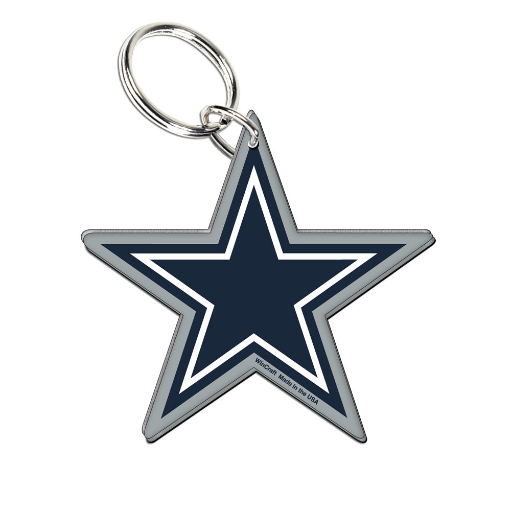 Dallas Cowboys Acrylic Logo Keychain - Dynasty Sports & Framing 