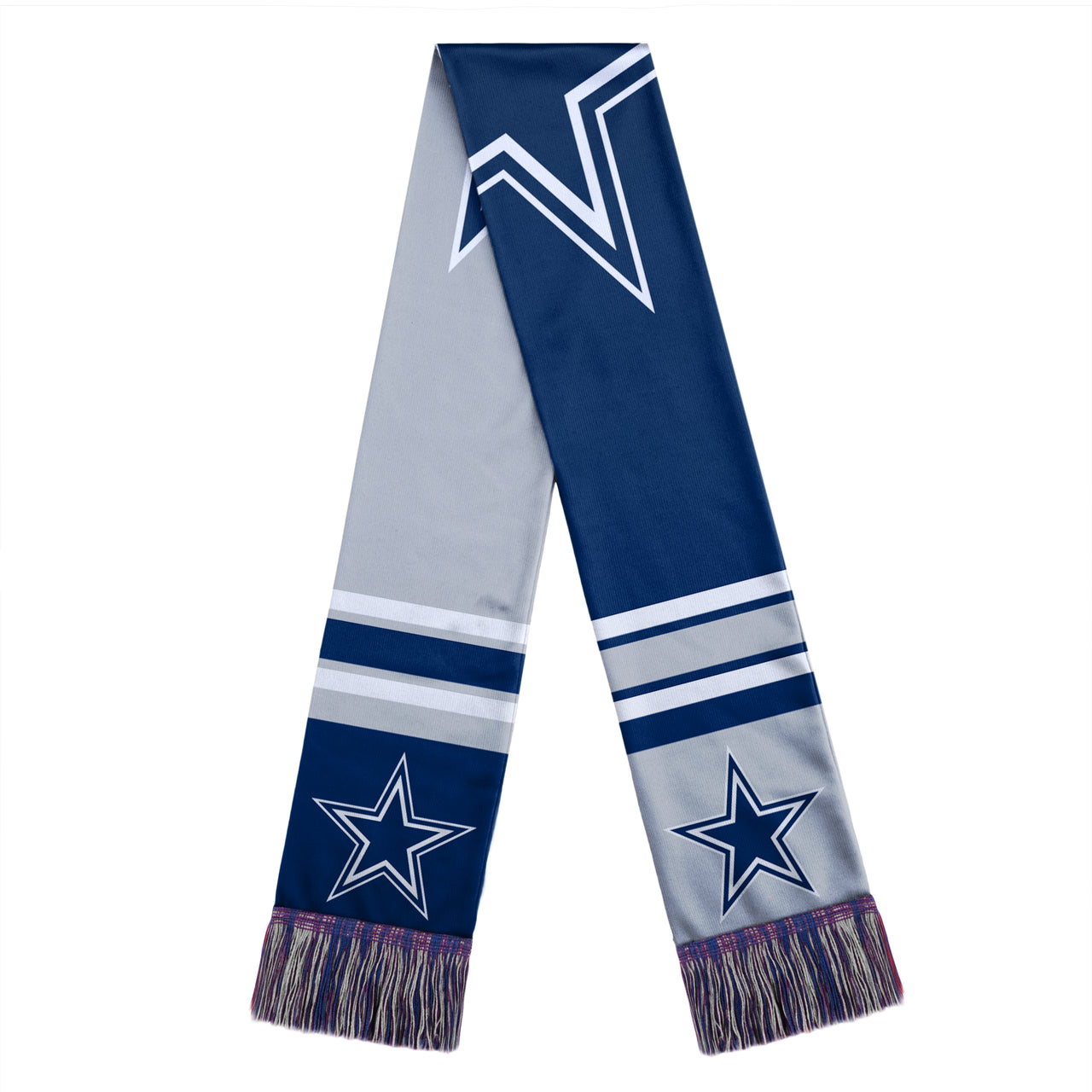 Dallas Cowboys NFL Football Color Block Big Logo Scarf - Dynasty Sports & Framing 