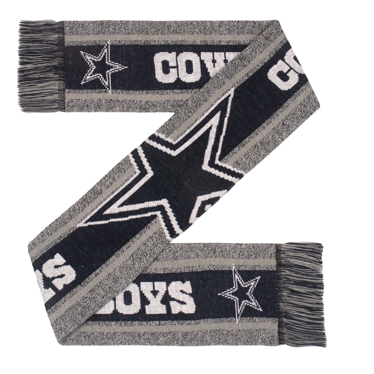 Dallas Cowboys Charcoal Logo Scarf - Dynasty Sports & Framing 