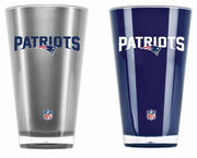 New England Patriots NFL Football 2-Pack Tumbler Cup Set - Dynasty Sports & Framing 