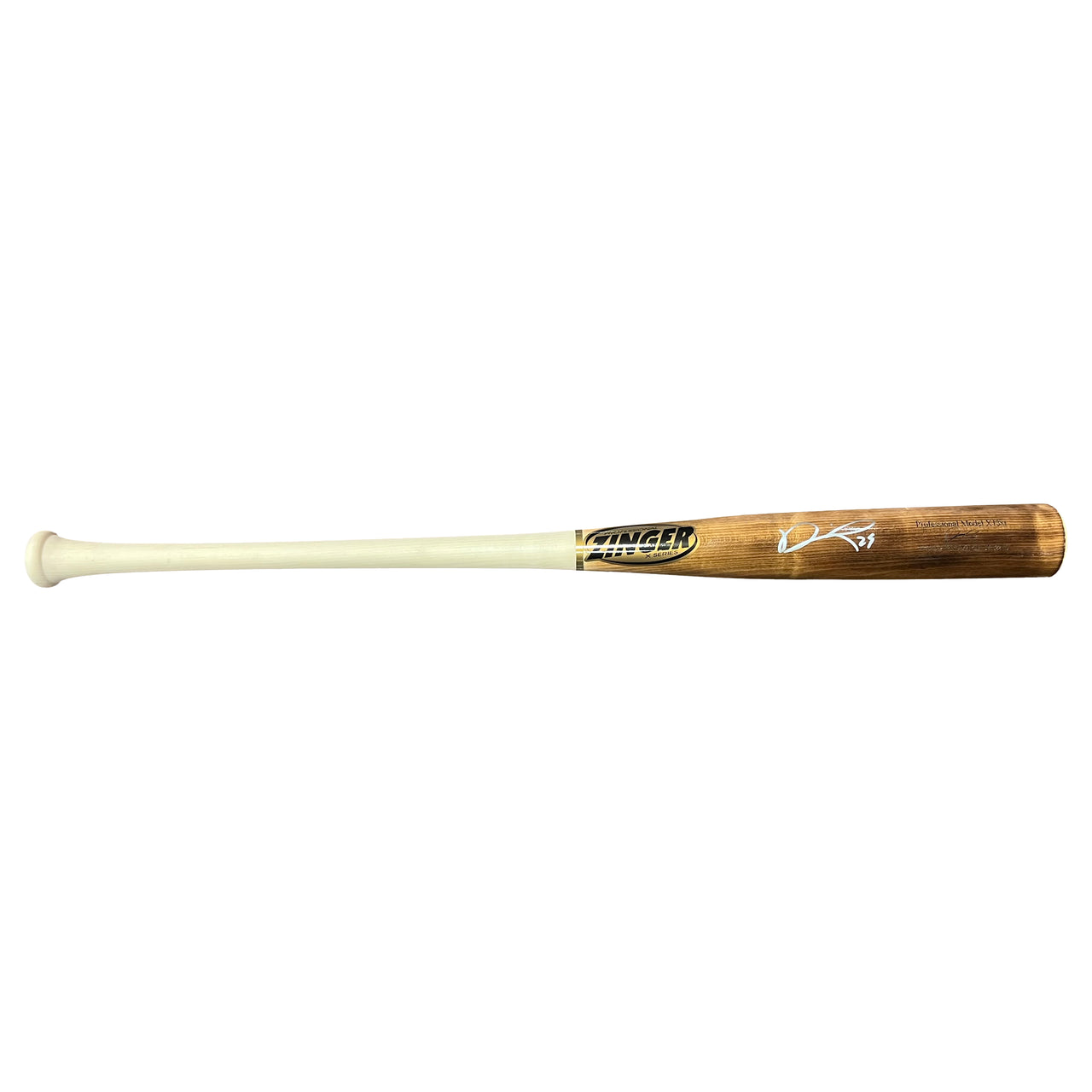 Darick Hall Philadelphia Phillies Autographed Game Model Bat - Dynasty Sports & Framing 