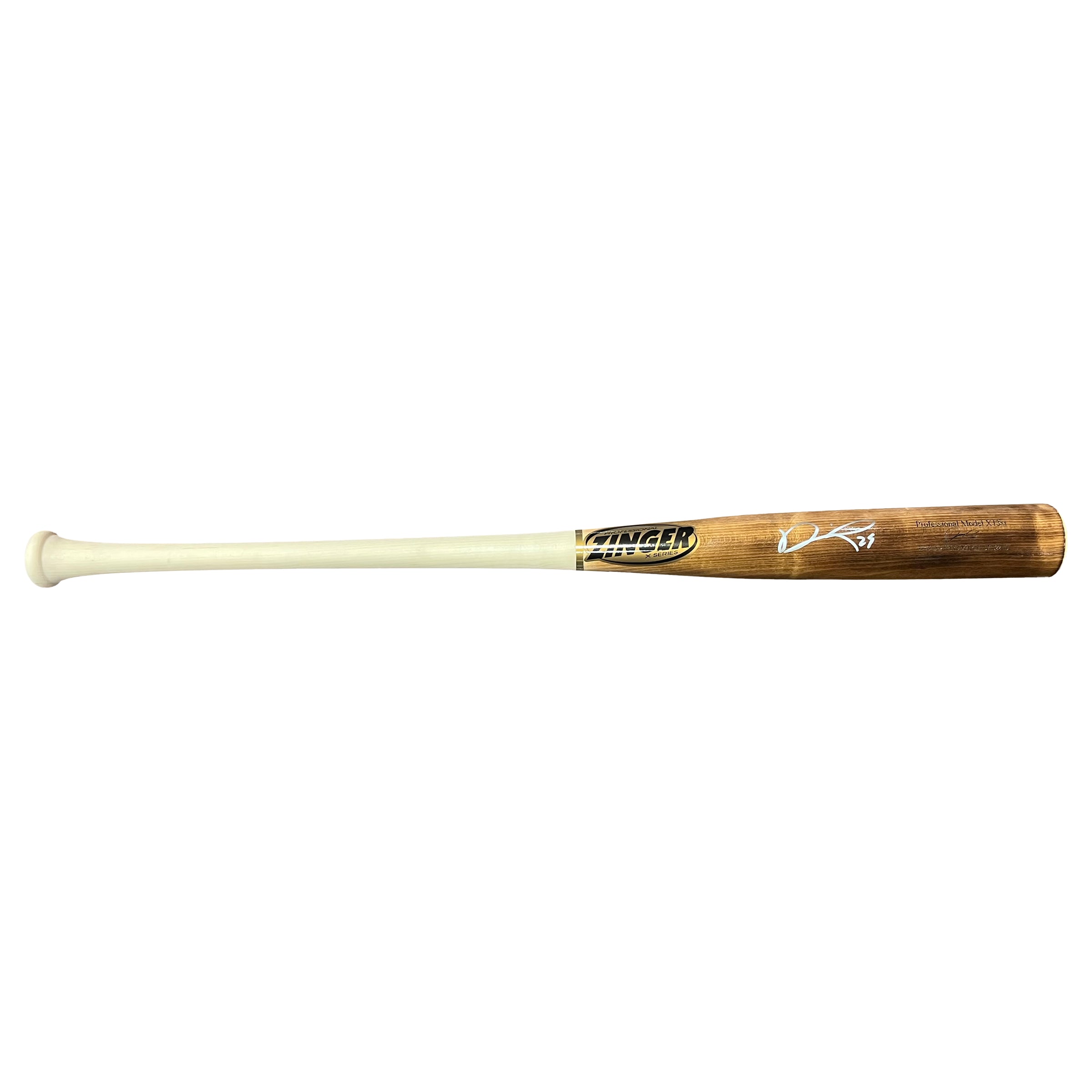 Darick Hall Philadelphia Phillies Autographed Game Model Bat - Dynasty Sports & Framing 
