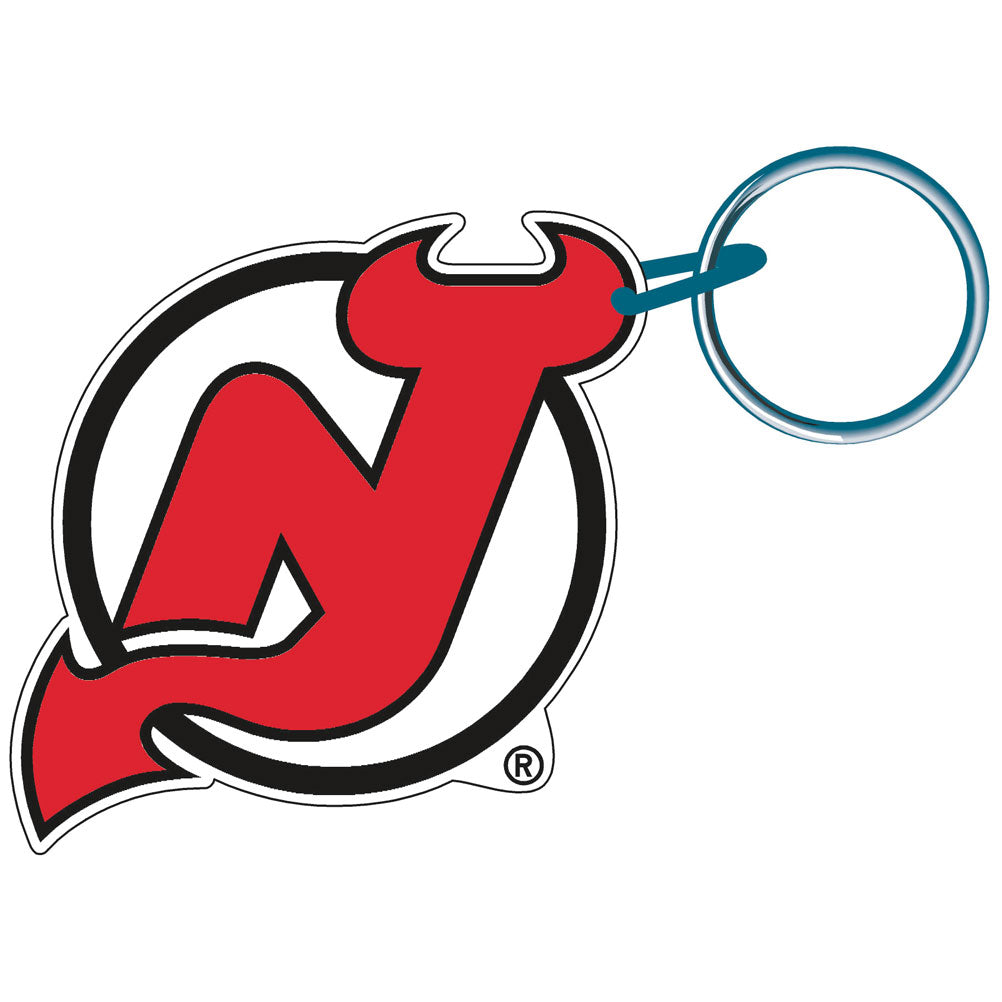 New Jersey Devils Acrylic Logo Keychain - Dynasty Sports & Framing 