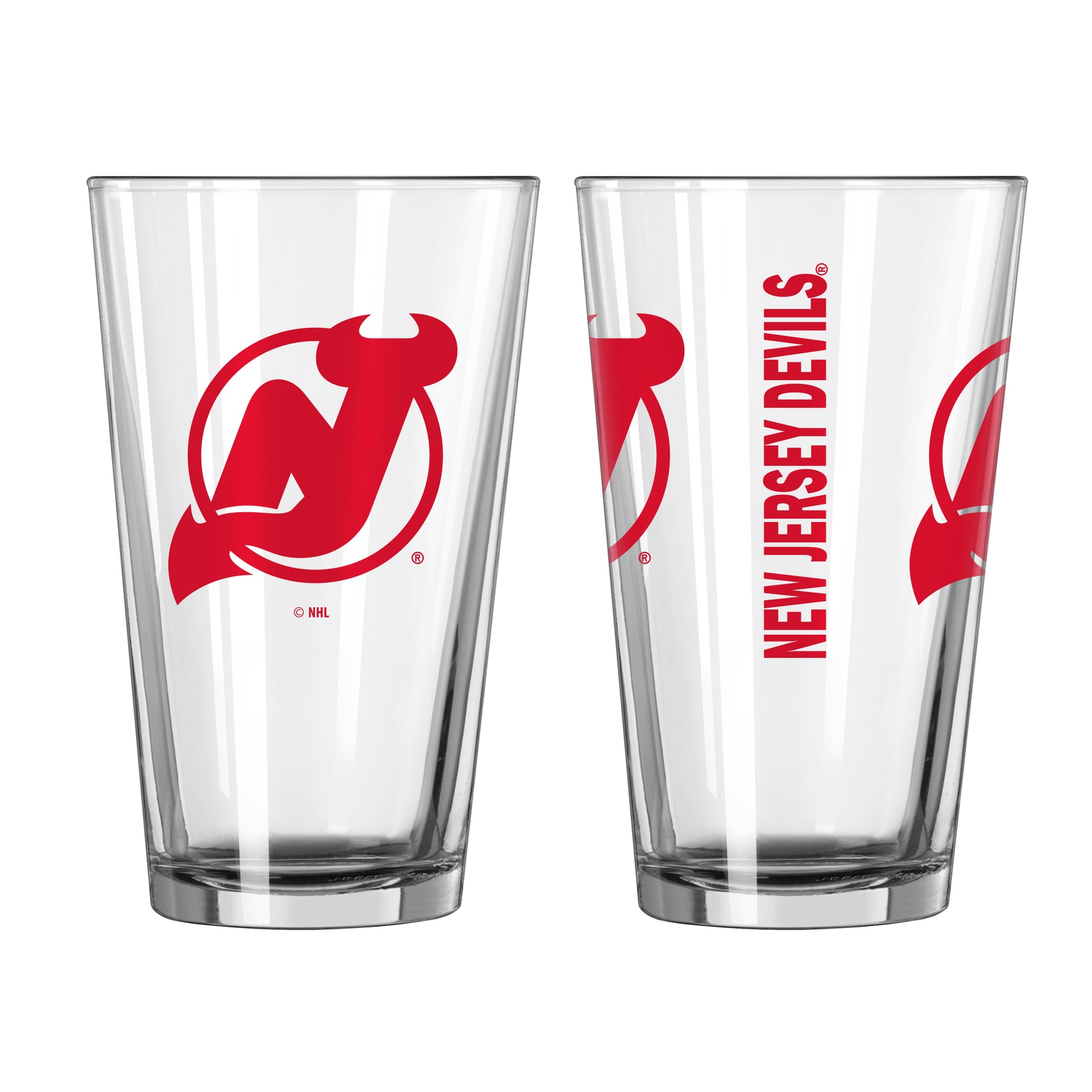 New Jersey Devils Game Day Pint Glass - Dynasty Sports & Framing 