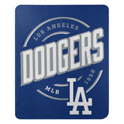 Los Angeles Dodgers 50" x 60" Campaign Fleece Blanket - Dynasty Sports & Framing 