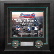 Philadelphia Eagles Custom NFL Football 8x10 Picture Frame Kit (Multiple Colors) - Dynasty Sports & Framing 