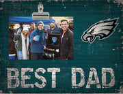 Philadelphia Eagles 8'' x 10.5'' Best Dad Clip Frame - Dynasty Sports & Framing 