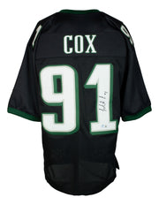 Fletcher Cox Philadelphia Eagles Autographed Black Football Jersey - Dynasty Sports & Framing 