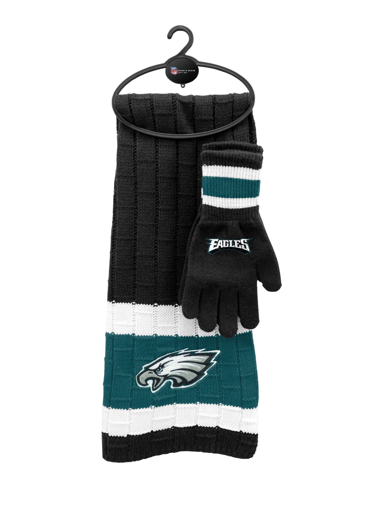 Philadelphia Eagles Scarf Glove Gift Set - Dynasty Sports & Framing 