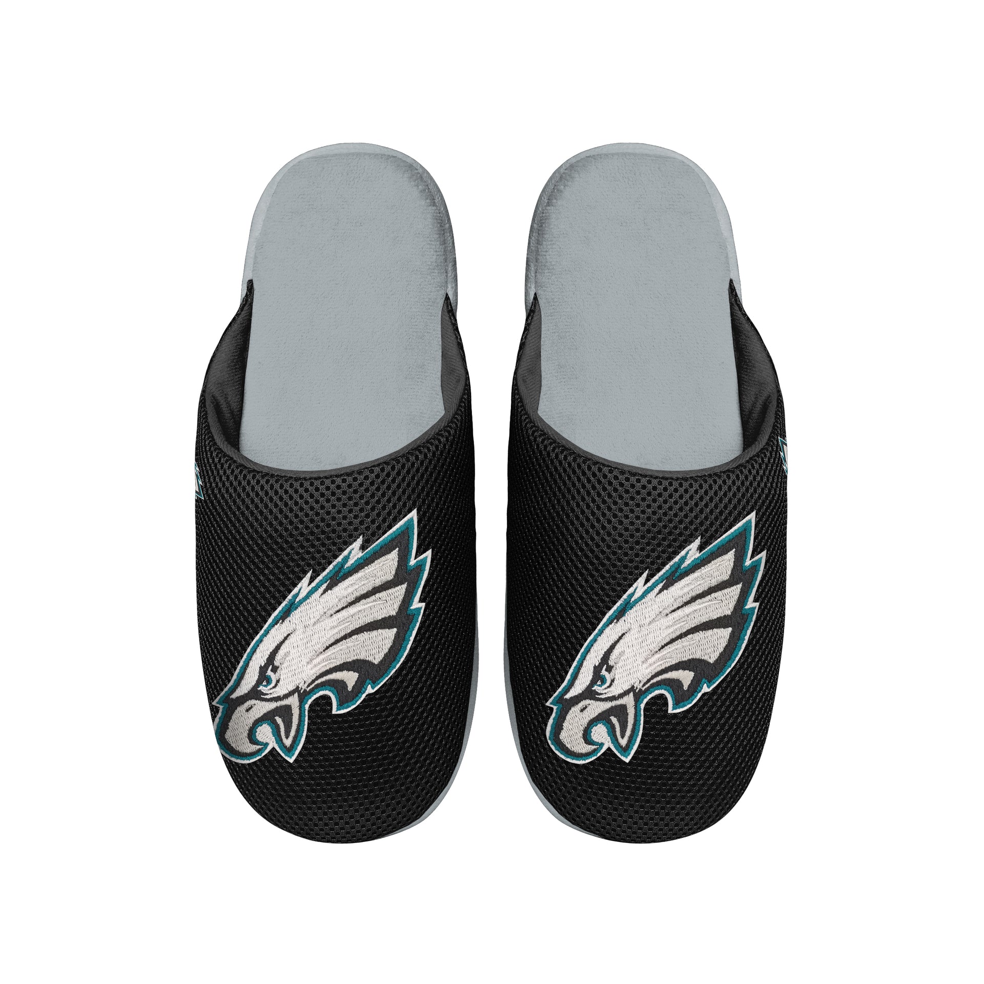 Philadelphia Eagles Big Logo Mesh Slide Slippers - Dynasty Sports & Framing 