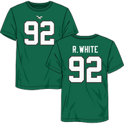 Reggie White Philadelphia Eagles Retired Player Authentic Stack Name & Number T-Shirt - Dynasty Sports & Framing 