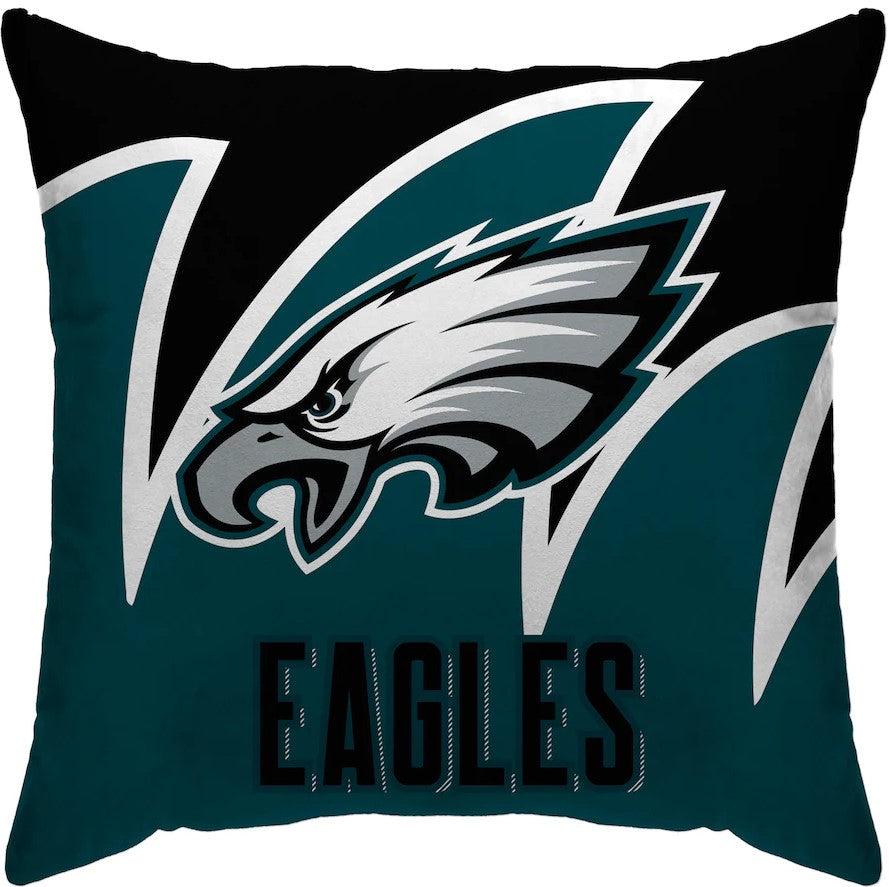 Philadelphia Eagles 18'' x 18'' Splash Décor Pillow - Dynasty Sports & Framing 