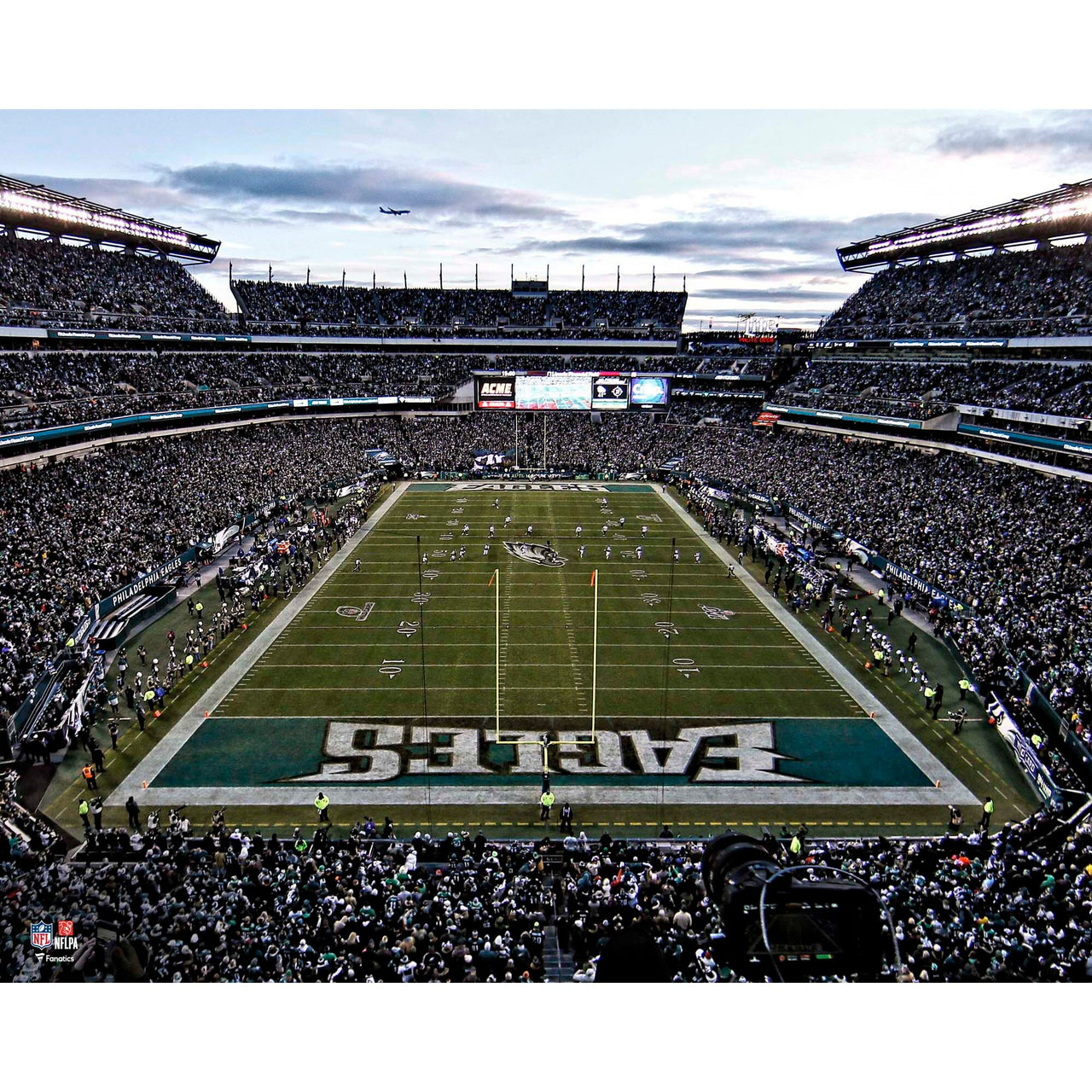 Philadelphia Eagles Lincoln Financial Field End Zone View 8" x 10" Football Stadium Photo - Dynasty Sports & Framing 