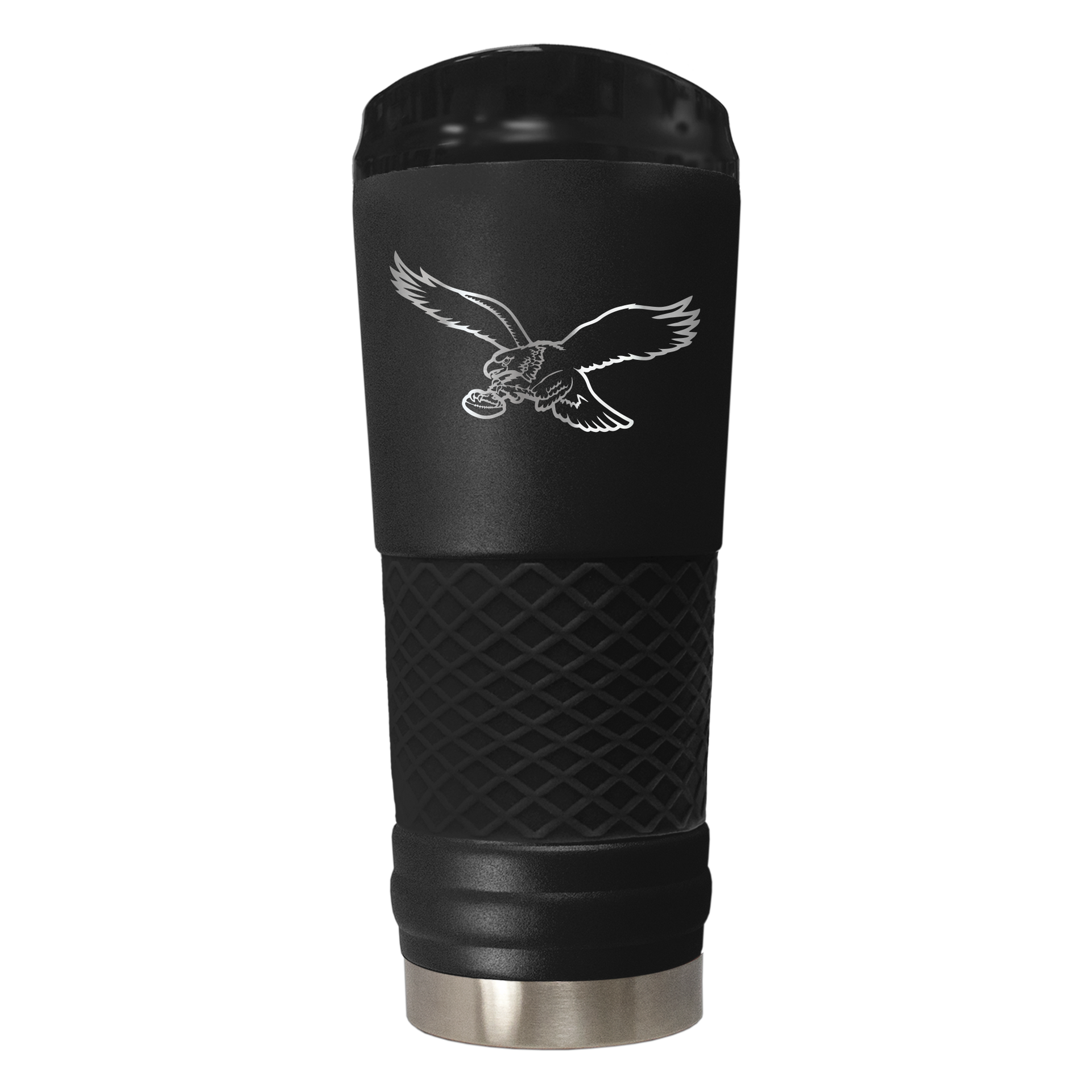 Philadelphia Eagles Throwback 24 oz. Stealth Stainless Steel Travel Tumbler - Dynasty Sports & Framing 