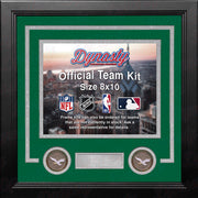 Philadelphia Eagles Throwback Custom NFL Football 8x10 Picture Frame Kit (Multiple Colors) - Dynasty Sports & Framing 