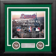 Philadelphia Eagles Throwback Custom NFL Football 8x10 Picture Frame Kit (Multiple Colors) - Dynasty Sports & Framing 