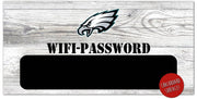 Philadelphia Eagles Wifi Password 6" x 12" Wood Sign - Dynasty Sports & Framing 