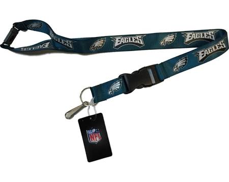 Philadelphia Eagles NFL Football Breakaway Green Lanyard - Dynasty Sports & Framing 