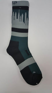 Philadelphia Eagles Lineup Skyline SpeedFit Athletic Socks - Dynasty Sports & Framing 