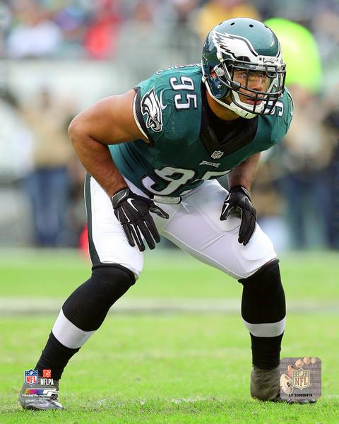 Mychal Kendricks in Action Philadelphia Eagles NFL Football 8" x 10" Photo - Dynasty Sports & Framing 