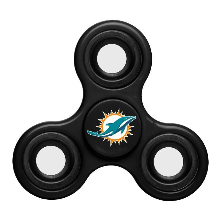 Miami Dolphins NFL Three Way Team Diztracto Spinner (Spinnerz) - Dynasty Sports & Framing 