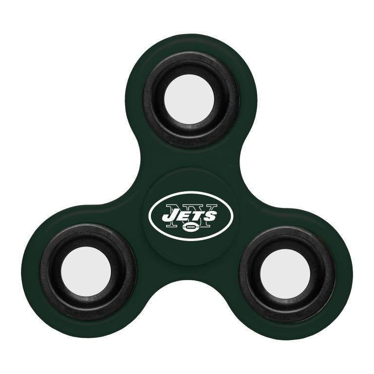 New York Jets NFL Three Way Team Diztracto Spinner (Spinnerz) - Dynasty Sports & Framing 