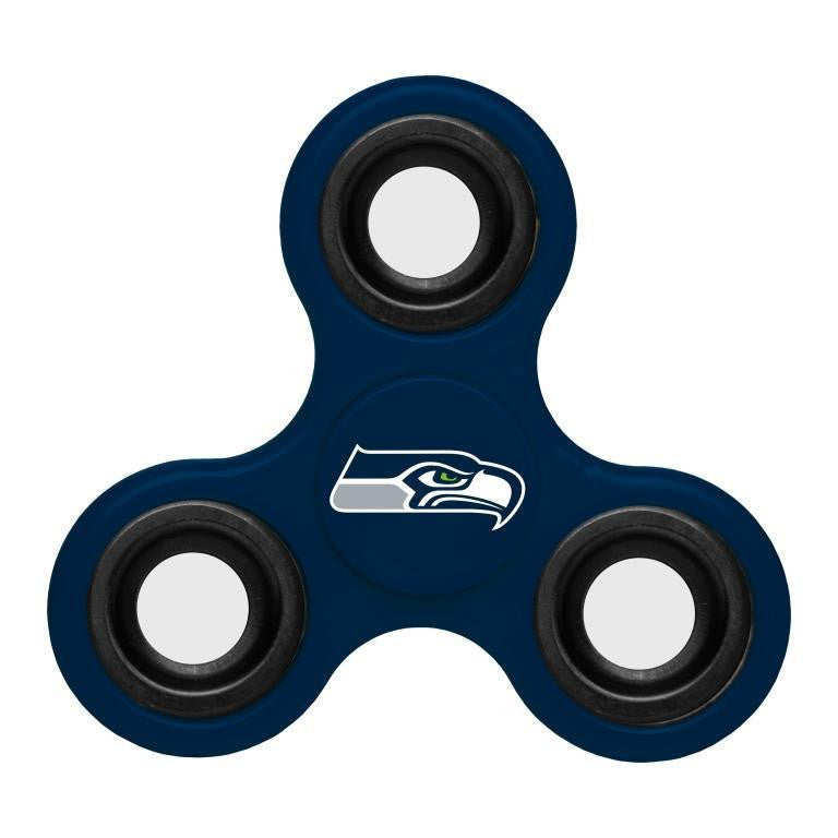 Seattle Seahawks NFL Three Way Team Diztracto Spinner (Spinnerz) - Dynasty Sports & Framing 